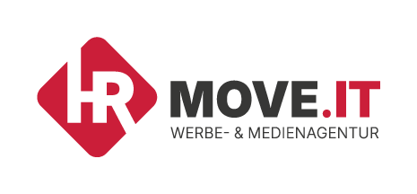 Logo der Werbe- & Medienagentur HRmove.it aus Holzminden